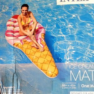 Intex Ice Cream Cone Swimming Pool Raft / Pool Floaty